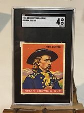 1933 Goudey Indian Gum #55 General Custer SGC 4 Vg/Ex RARE picture