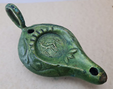 Erotic Oil Lamp Roman Style  SPQR Handmade Bronze Ancient  Antique Look picture
