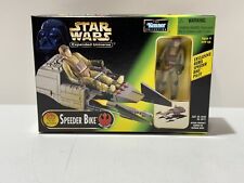Star Wars Power of the Force Expanded Universe Speeder Bike Brand New 1997 picture