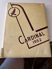1952 Cardinal Glendale Union High School Yearbook Annual Arizona Washington picture