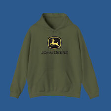 John Deere New Hoodie Tee Logo Men's Size S-3XL USA picture