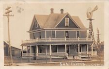 RPPC Colby Kansas Sheriff Sam Pratt Residence Killed in Line of Duty 1925 picture