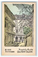 1939 Pirate's Alley Old New Orleans Louisiana LA Unposted Postcard picture