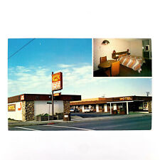 Postcard California Crescent City CA Rustic Inn Friendship Motel 1970s Chrome picture