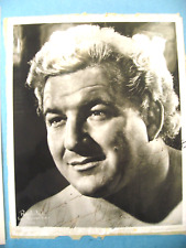 Vtg Gorgeous George Wagner Autographed B&W Photo with Message JSA Authenticated picture