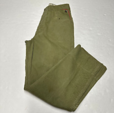 VTG 60s Boy Scouts of America Pants Front Pocket Green Size 28x29 picture
