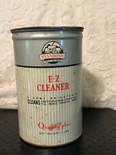 Vintage TIN container  1951 Stanhome E-Z Cleaner 3 LB. with contents          c6 picture
