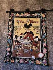 Mary Engelbreit Disney Tea For Three Wall Hanging READ picture