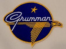  GRUMMAN Aircraft Manufacturers. Military Squadron Hat Jacket / shirt Patch. picture
