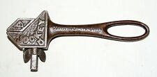 Old Antique Unique Scarce JOCKEY Adjustable Wrench Tool Patent Applied for buggy picture