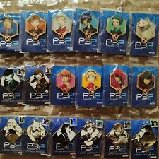 Official Persona 3 Portable Limited Edition and Golden Series Enamel Pins Lot picture