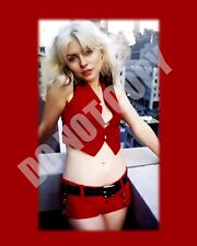 Debbie Harry Blondie Wearing Just Red New Wave Music 8x10 Photo picture