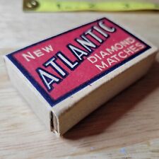Vintage Pre WW2 ATLANTIC Diamond Company Match Box picture