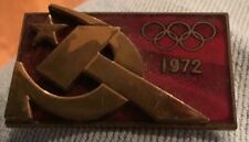 1972 Russian  Olympic Games NOC Badge Medal Pin picture