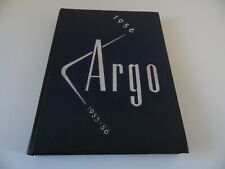 Antique 1955-56 ARGO Westminster College NEW WILMINGTON PA Pennsylvania Yearbook picture