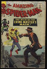 Amazing Spider-Man #26 VG+ 4.5 Green Goblin 1st Crime Master Marvel 1965 picture