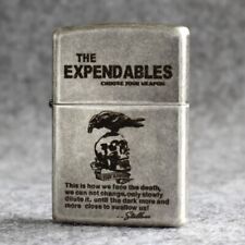 Zippo lighter 121FB Antique Silver/ The Expendables Free 3 Gifts New in Box picture
