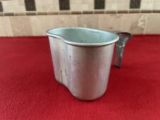 Original 1941 Dated WWII WW2 US Army M1910 Canteen Cup M.A. Co. picture