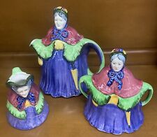 Antique 1930’s  little old lady tea set made in England excellent condition picture
