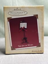 Hallmark Keepsake Ornament 2005 The Joy of Music Stand Christmas FAST Shipping picture