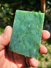 Canada BC Nephrite Jade Gemstone Cut Slab Top Grade picture