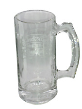 Vintage Disney Cinderella’s Royal Table Clear Tea Drink Glass Beer Mug 5.5