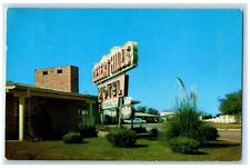 1960 Desert Hills Motel Roadside Hobbs New Mexico NM Posted Signage Postcard picture