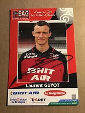 Laurent Guyot, France 🇫🇷 EA Guingamp 2001/02 hand signed picture