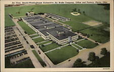 Elyria Ohio Bendix Westinghouse Auto Air Brake Company aerial view ~ postcard picture
