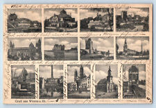Rhineland-Palatinate Germany Postcard Greetings From Worms 1915 Multiview picture