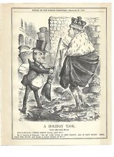 1880 Punch Cartoon Public Opinion Filthy Markets to be Cleaned up picture