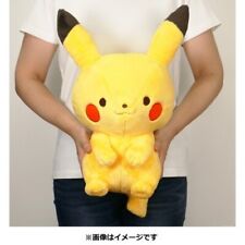 Pokemon Monpoke Pikachu Plush Doll Stuffed toy huggy size 42cm(16inch) Sekiguchi picture