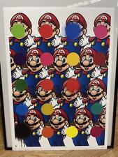 Death Nyc Art Poster Silkscreen Mario Limited Rare Japanese picture