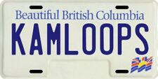 Kamloops Beautiful British Columbia Canada BC Aluminum License Plate picture