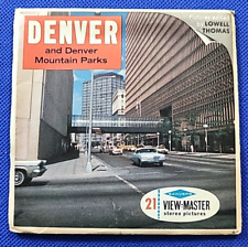 Sawyer's A324 Denver & Denver Mountain Parks Colorado view-master 3 Reels Packet picture