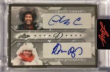 2023 Leaf Decadence #CA-8 Signed Chevy Chase & Dan Aykroyd Dual Auto Silver 2/2 picture
