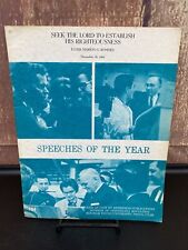 1964 Brigham Young University Speeches Of The Year By Elder Marion Romney picture