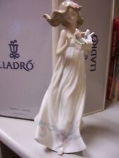 Lladro  ***My Treasure Figurine. Butterfly Treasures. new in box picture