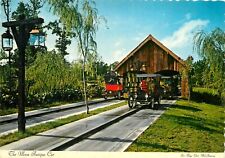 c1970s Six Flags Over Mid America -St Louis, The Moon Antique Car Ride Postcard picture