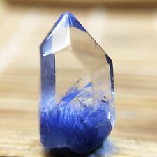 3.8Ct Very Rare NATURAL Beautiful Blue Dumortierite Quartz Crystal Specimen picture
