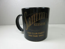 Vtg 1994 Sammy Kershaw Fan Club Party Fan Fair Hard Plastic Coffee Mug Cup USA picture