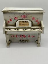 Vtg 1983 Enesco Music Box Piano Plays “East Side West Side All Around the Town” picture