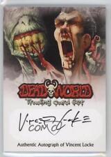 2012 Breygent Deadworld Z-Card Comic Con Auto Vincent Locke Auto 0b5 picture