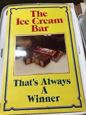 Vintage Hood’s Sport Sundae Bar The Ice Cream Bar That’s Alway A Winner  Poster picture