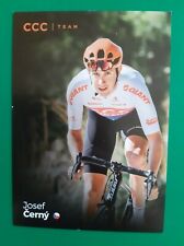 CYCLING cycling card JOSEF CERNY team CCC Reno 2019 picture