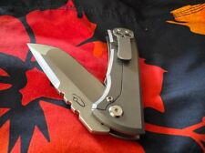 CHAVES LEE WILLIAMS KICKSTOP DROP POINT FRAMELOCK KNIFE TITANIUM HANDLE M390 NIB picture