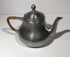 Antique Holland Dutch Pewter JEKA TIEL Gegarandeerd Zuiver Tin Holland teapot picture