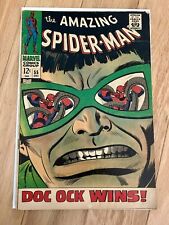 Amazing Spider-Man 55 December 1967 Marvel Comics Doc Ock wins Complete Book picture