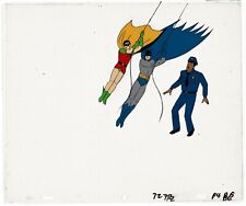Batman Robin 1977 New Adventures Original Production Cel Setup Filmation b1 picture