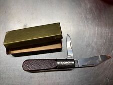 Vintage Barlow Imperial Ireland 2-Blade Pocket Knife with 2.5”Blade MINT OG Box picture